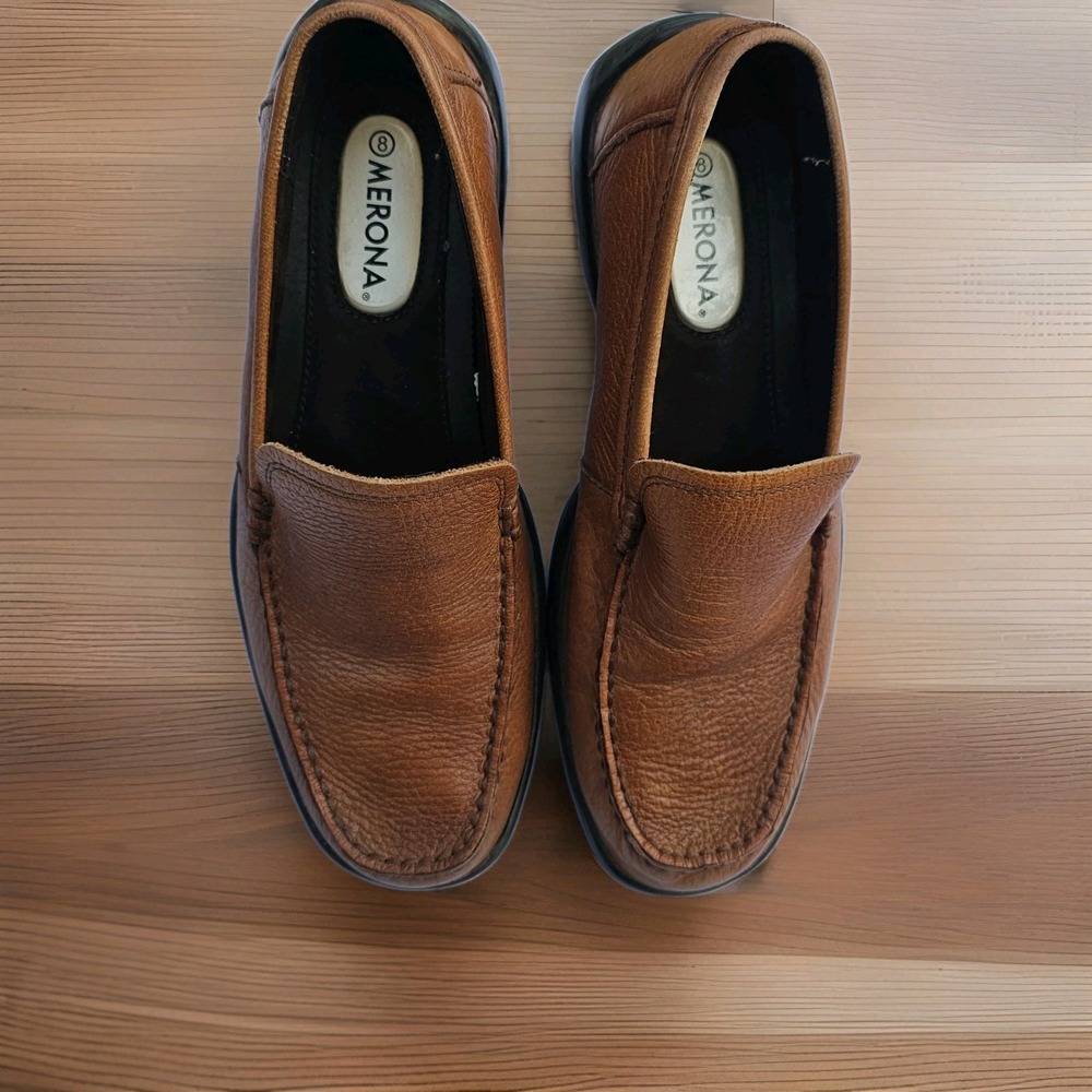 Merona Men's Tan Pebble Drivers Size 8